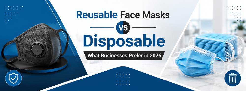 Reusable Face Masks vs Disposable – What Businesses Prefer in 2026