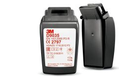 3m Secure click P3 R particulate filters D9035 