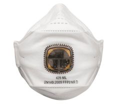 springfit disposable dust mask fibre glass protection