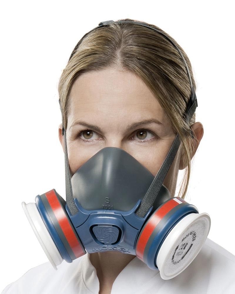 Reusable Half Mask Series 7000 Organic Gas P3 Particulates