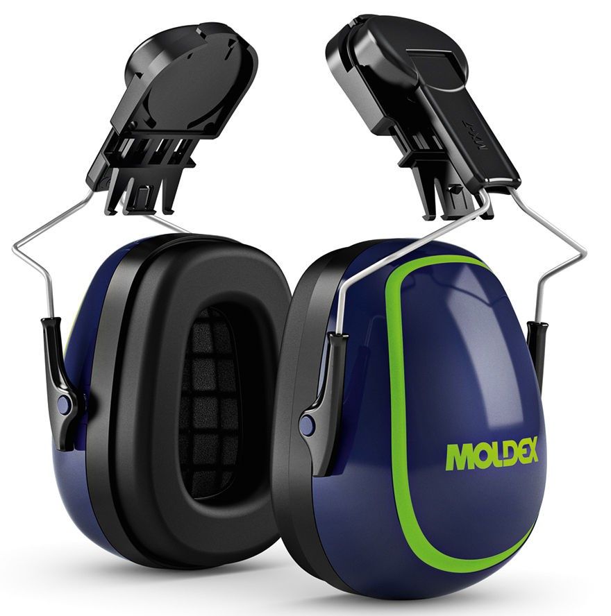 Moldex MX-7 Helmet Mounted Earmuffs | Protective Masks Direct