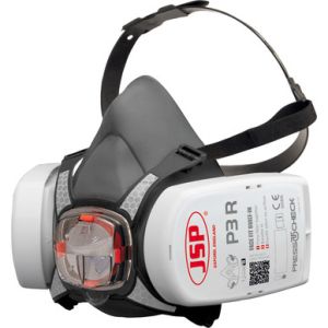 JSP Force 8 Half Mask & P3 Press to Check Particulate Protection