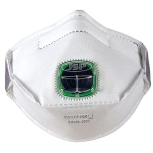 JSP Typhoon Horizontal Fold Flat -FFP1 Disposable Mask 315 Typhoon (Pack 10)