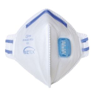 Portwest P251 FFP2 Valved Dust Mist Flat Respirator - 20 Box
