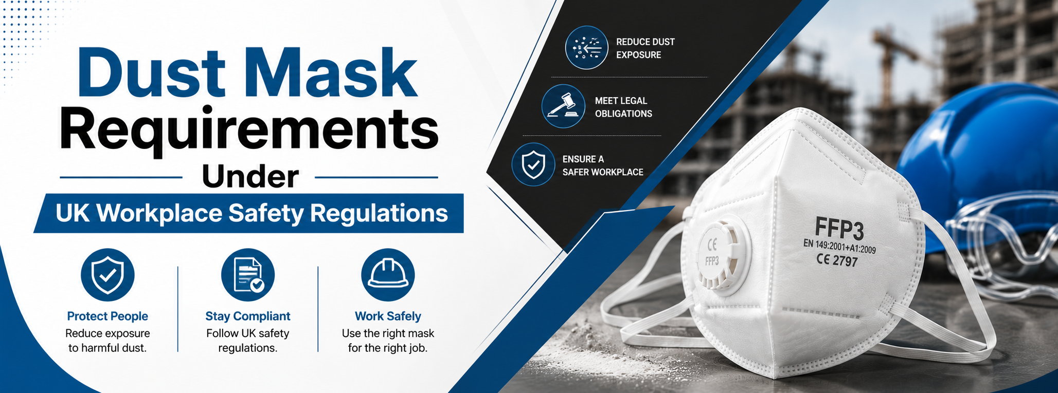 Dust Mask Requirements Under UK Workplace Safety Regulations
