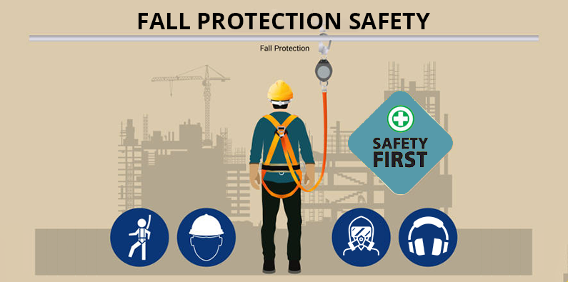 fall protection safety for warehouse workers