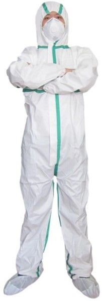 5 x Asbestos Grade Type 5/6  Disposable Protective Overall Coverall Suit XXL 